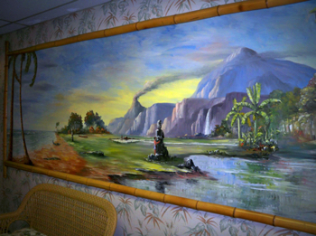 Tiki Resort - Supper Club hallway